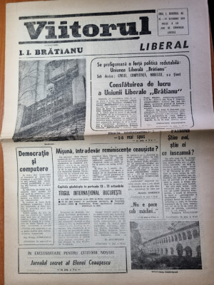 ziarul viitorul 15-17 octombrie 1990-jurnalul secred al elenei ceausescu foto