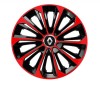 Set 4 capace roti Extra Strong Red R15 pentru gama auto Renault, Autohelix MSA
