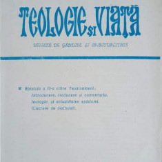 TEOLOGIE SI VIATA. REVISTA DE GANDIRE SI SPIRITUALITATE CRESTINA NR.4-6, APRILIE-IUNIE 1995-MITROPOLIA MOLDOVEI
