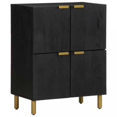 vidaXL Dulap, negru, 60x33x75 cm, lemn prelucrat 4017674 foto