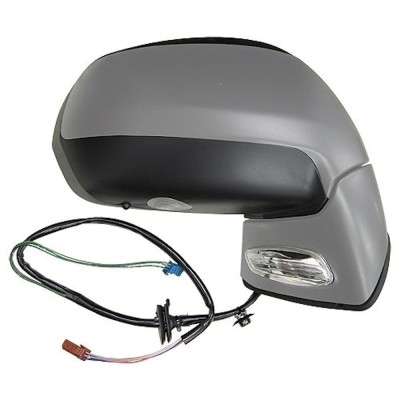 Oglinda exterioara Citroen C4 Picasso (Ua/Ud) 10.2006-06.2013 partea dreapta View Max crom convex carcasa prevopsita grunduita reglare electrica cu i foto