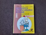 DAN BRANZEI MATEMATICA IN CONCURSURILE SCOLARE IX-XIII 2001