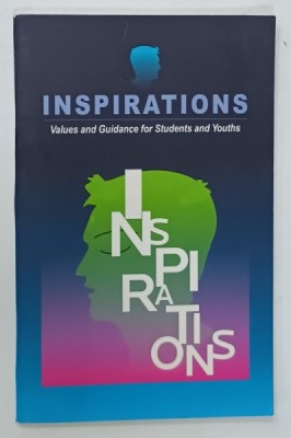 INSPIRATIONS , VALUES AND GUIDANCE FOR STUDENTS AND YOUTHS by NILASH MANANI , 2015 foto
