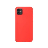 Husa TPU OEM MP Pure Silicone pentru Apple iPhone 11, Rosie