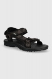 Jack Wolfskin sandale Wave Breaker femei, culoarea negru