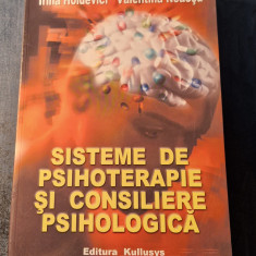 Sisteme de psihoterapie si consiliere psihologica Irina Holdevici