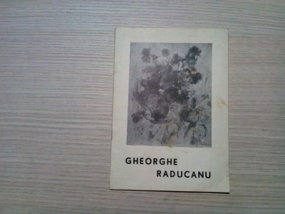 GHEORGHE RADUCANU - Invitatie la Vernisaj - Expozitie de Pictura 1969 foto