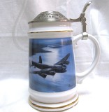 HALBA PORTELAN ENGLEZESC DAVENPORT STAFFORDSHIRE IN EDITIE LIMITATA DECOR AVIOANE DE LUPTA ROYAL AIR FORCE