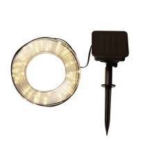 Ghirlanda luminoasa LED cu incarcare solara Belavi, 7.5 m, 100 led uri, IP44 foto