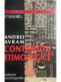 Andrei Avram - Contributii etimologice (Editia: 1997)