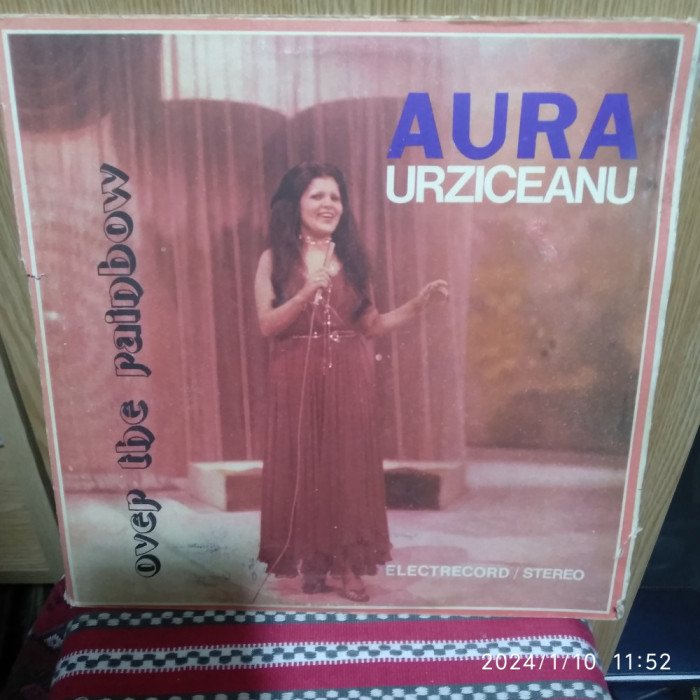 -Y- AURA URZICEANU - OVER THE RAINBOW - DUBLU ALBUM ( STARE EX + ) DISC VINIL LP