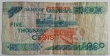 Bancnota Ghana - 5000 Cedis 01-12-1997