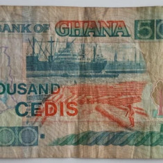 Bancnota Ghana - 5000 Cedis 01-12-1997