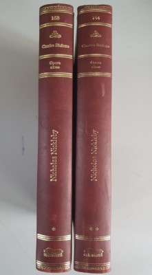 Charles Dickens - Nicholas Nickleby - 2 volume - Editie de lux Adevarul foto