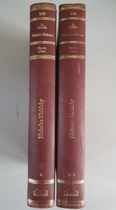 Charles Dickens - Nicholas Nickleby - 2 volume - Editie de lux Adevarul
