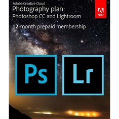 Adobe Photo Plan - Photoshop CC + Lightroom CC, Windows/Mac, abonament anual, Licenta Electronica