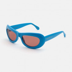 Marni ochelari de soare Field Of Rushes Blue EYMRN00067.002.EZ5