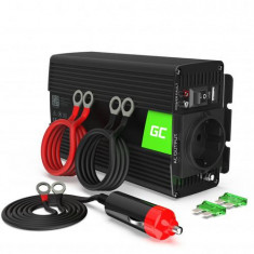 Green Cell Invertor auto de la 12V la 230V (amplificator de tensiune) 300W / 600W