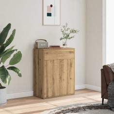 vidaXL Dulap, stejar artizanal, 60x30x75 cm, lemn prelucrat