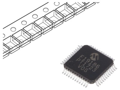 Rezistor Microcontroler PIC 28kB 32MHz foto