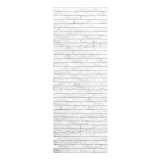 Lambriu PVC Vilo Motivo Loft Brick, alb + gri, 0.8 x 25 x 265 cm