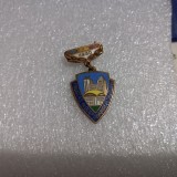 Insigna Fruntas in gospodarirea orasului 1980