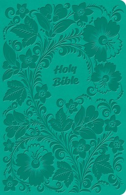 CSB Thinline Bible, Teal Leathertouch, Value Edition foto