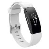 Cumpara ieftin Curea Bratara Edman pentru Fitbit Inspire, marimea S, Alb