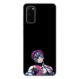 Husa compatibila cu Samsung Galaxy S20 Silicon Gel Tpu Model Demon Slayer Akaza