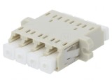 Conector Fibră Optică LC MM Quad