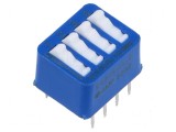 Comutator DIP-SWITCH 4 Sec&Aring;&pound;iuni OFF-ON 2 Poz 25-70&Acirc;&deg;C