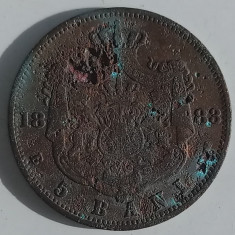 Romania - 5 Bani 1883
