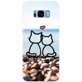 Husa silicon pentru Samsung S8, In Love Cats