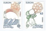 |Andorra, posta spaniola, Europa CEPT, 1986, MNH, Nestampilat