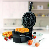 Aparat pentru gaufre (waffle) rotativ DO9223W, 1000 W, Domo