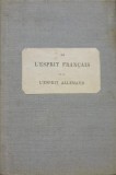 L&#039;ESPRIT FRANCAIS ET DE L&#039;ESPRIT ALLEMAND-CH. DOLLFUS-238400