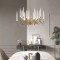Candelabru Cristal Delta 12XG4 Auriu ModernLight Concept