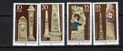 GERMANIA (DDR) 1984 &amp;ndash; ARHITECTURA, SERIE MNH, DR23 foto