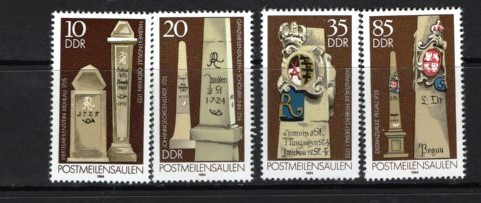 GERMANIA (DDR) 1984 &ndash; ARHITECTURA, SERIE MNH, DR23