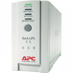 UPS APC Back-UPS CS stand-by 650VA / 400W 4 conectori C13, baterieRBC17, optional extindere garantie cu 1/3 ani (WBEXTWAR1YR-SP-01/W BEXTWAR3YR-SP-01) foto