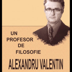 Un profesor de filosofie : Alexandru Valentin / ed. Mircea Flonta, Liana Ionescu