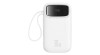 Baseus QPow 2 20000mAh 30W Power Bank cu 2 cabluri USB-C integrate - Alb