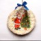 glob pe sidef cu mos craciun cu bradul 44903