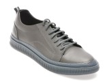 Cumpara ieftin Pantofi sport OTTER gri, AST1, din piele naturala