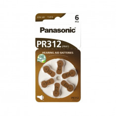 Panasonic 312 / PR312 / PR41 baterii aparate auditive-Conținutul pachetului 1x Blister