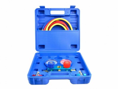 Set unitate manometrica pentru agent frigorific, GEKO G02670 foto