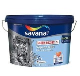 Vopsea ultralavabilă interior, baie și bucătărie, 4L, alb, Savana / EXT10004