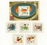 El Salvador 1988 - Jocurile Olimpice, sport, serie si colita neuzata