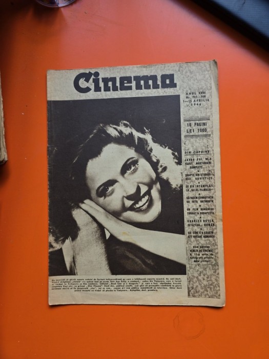 Revista Cinema 707-708/1-15.04.1946 -
