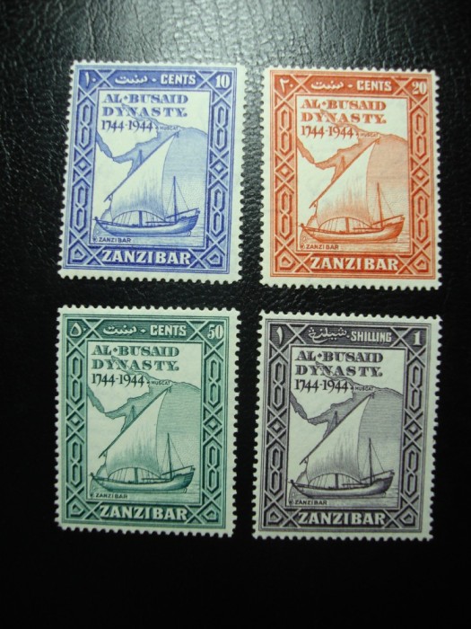 ZANZIBAR SERIE MNH